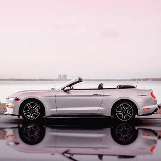 Ford Mustang 2024 iPhone wallpaper