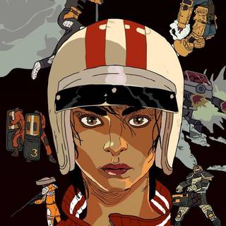 Rollerdrome phone wallpaper