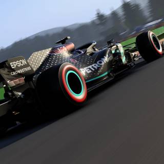 Mercedes W11 desktop wallpaper