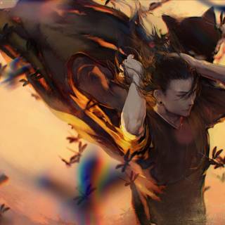 Geto Suguru 4k PC wallpaper