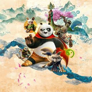 4k Kung Fu Panda wallpaper