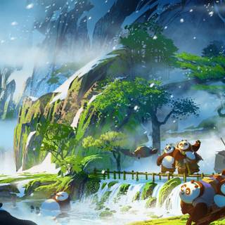 4k Kung Fu Panda wallpaper