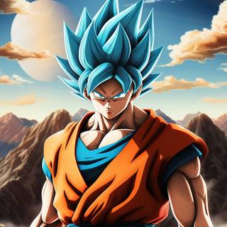 Super Saiyan Blue 4k wallpaper