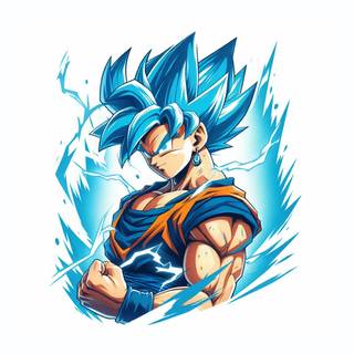 Super Saiyan Blue 4k wallpaper