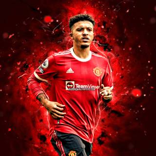 Jadon Sancho 4k wallpaper