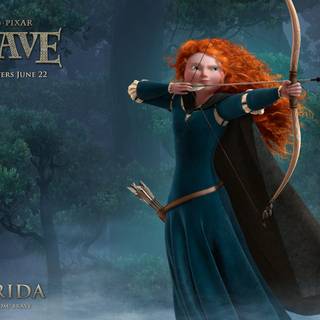 Merida Brave wallpaper