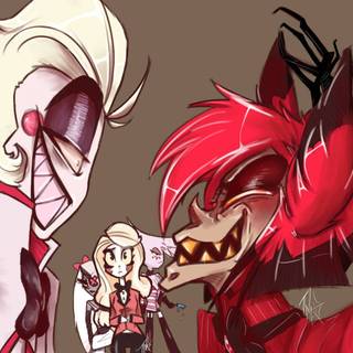 Lucifer Hazbin Hotel wallpaper