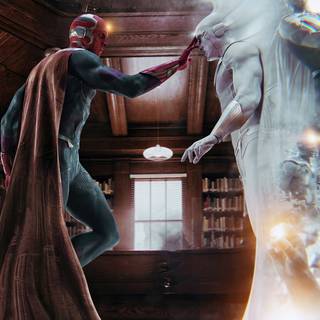 Marvel Vision 4k wallpaper