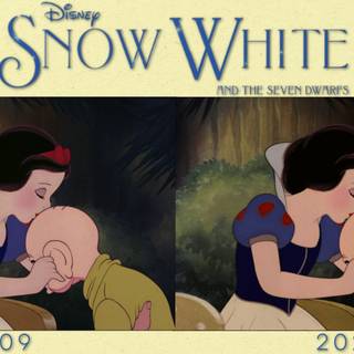 Snow White and Seven Dwarfs 4k wallpaper