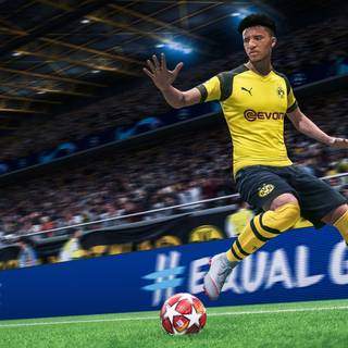Jadon Sancho 4k wallpaper