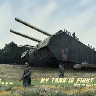 Landkreuzer P. 1000 Ratte wallpaper