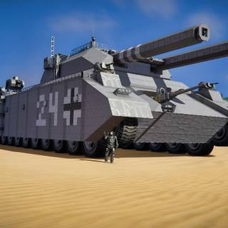 Landkreuzer P. 1000 Ratte wallpaper