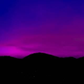 Purple and black sunset wallpaper