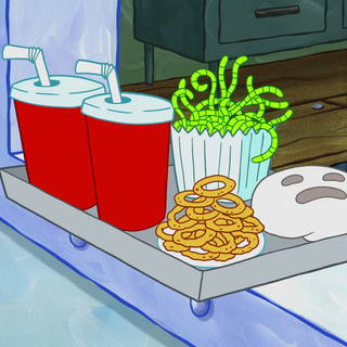 SpongeBob food wallpaper