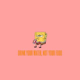 SpongeBob food wallpaper