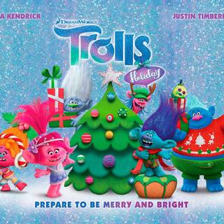 Trolls Holiday wallpaper