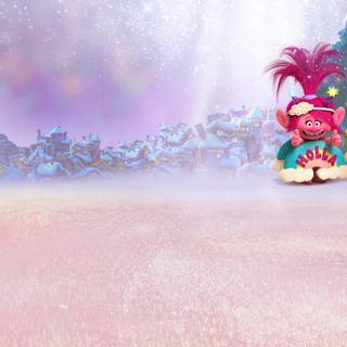 Trolls Holiday wallpaper
