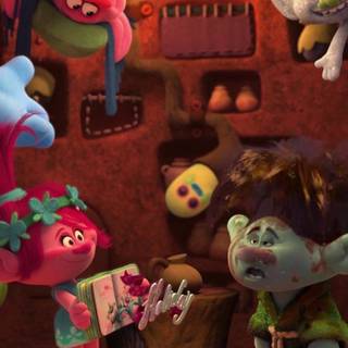 Trolls Holiday wallpaper