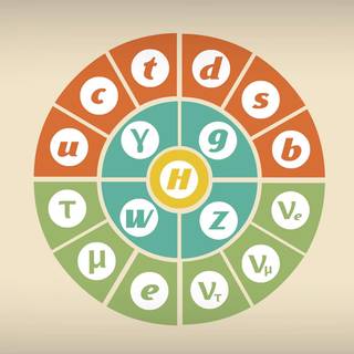 Standard model wallpaper