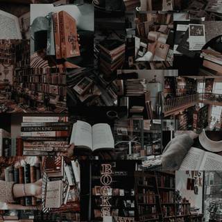 Dark reading wallpaper