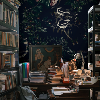 Dark reading wallpaper