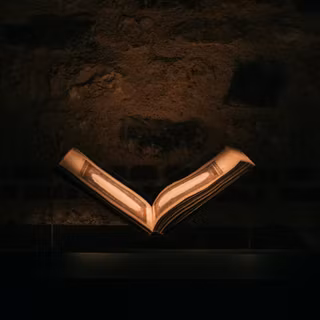 Dark reading wallpaper