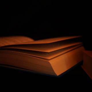 Dark reading wallpaper