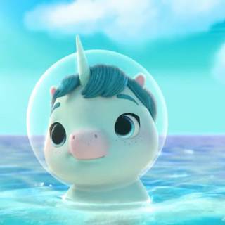 Not Quite Narwhal wallpaper