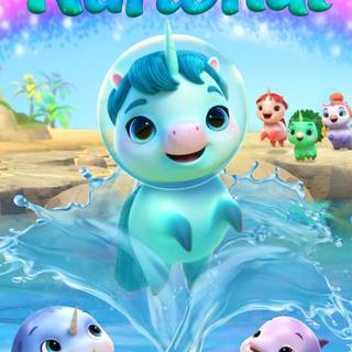 Not Quite Narwhal wallpaper