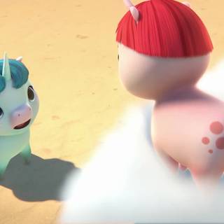 Not Quite Narwhal wallpaper