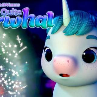 Not Quite Narwhal wallpaper