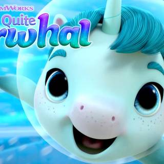 Not Quite Narwhal wallpaper