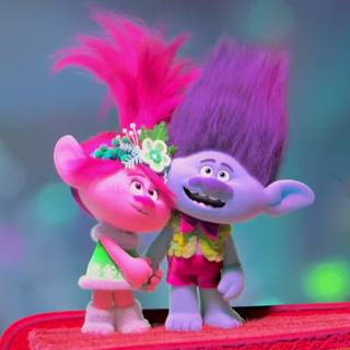 Trolls Holiday wallpaper