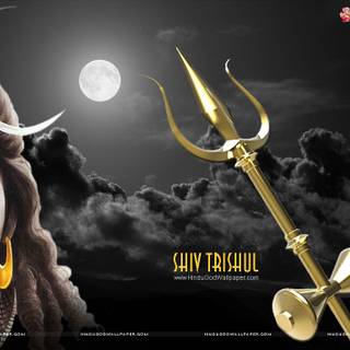 Lord Shiva Trishula wallpaper