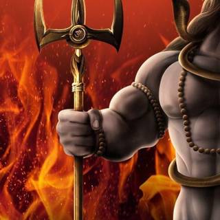 Lord Shiva Trishula wallpaper