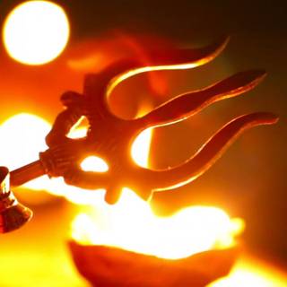 Lord Shiva Trishula wallpaper