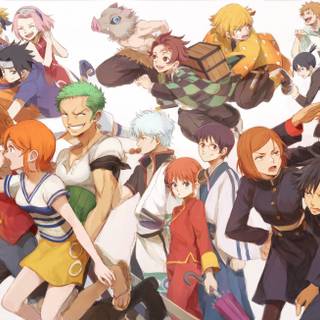 Big 4 anime wallpaper