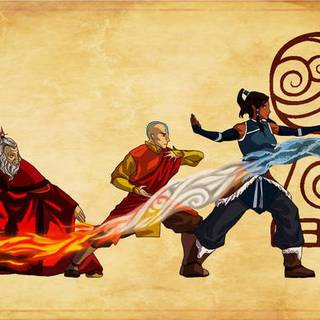 Air bending wallpaper