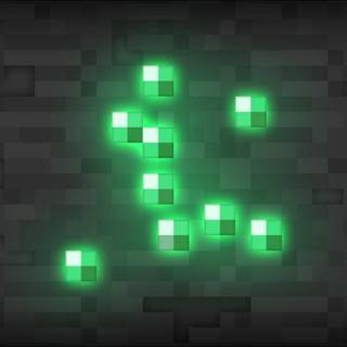 Minecraft emerald wallpaper