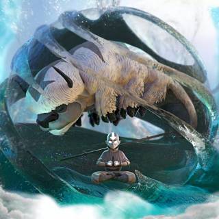 Air bending wallpaper