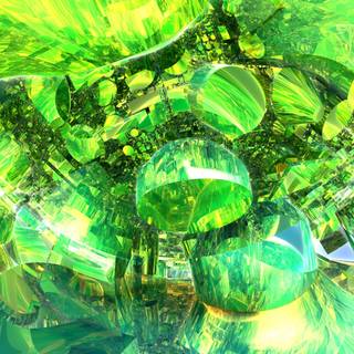 Minecraft emerald wallpaper