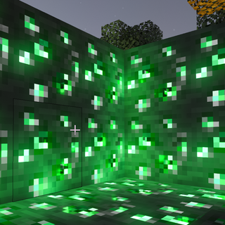 Minecraft emerald wallpaper