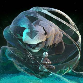 Air bending wallpaper