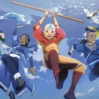 Air bending wallpaper