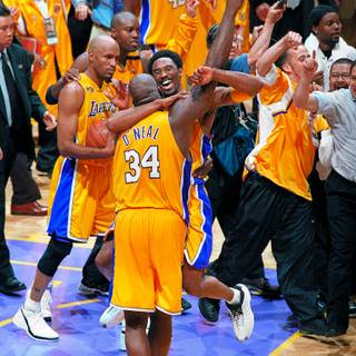 Kobe Bryant and Shaq wallpaper