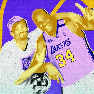 Kobe Bryant and Shaq wallpaper
