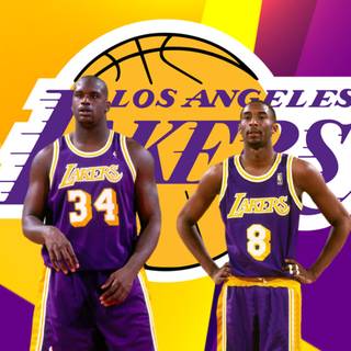 Kobe Bryant and Shaq wallpaper