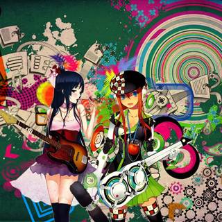 Graffiti anime wallpaper