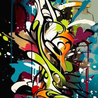 Graffiti anime wallpaper