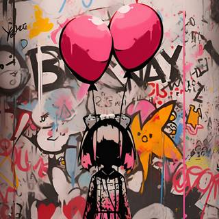 Graffiti anime wallpaper